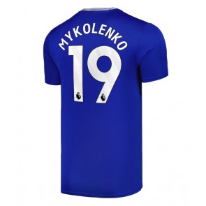 Everton Vitaliy Mykolenko #19 Domácí Dres 2024-25 Krátký Rukáv